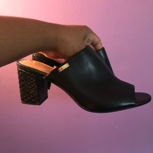 Calvin Klein Black mules